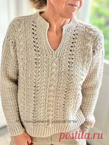 Пуловер CoCo Swirl Sweater от JoJo Knitwear