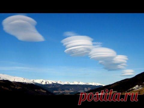 Необычные облака или следы визита НЛО? | Х-версии. Другие новости | Телеканал ТВ-3