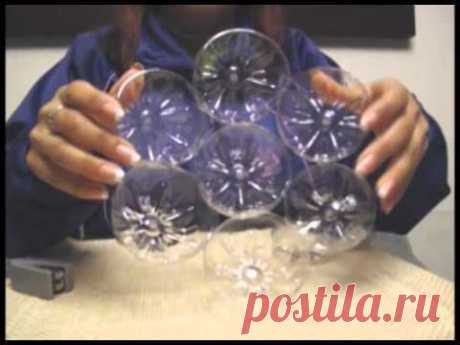 Lámpara de Botellas de plástico - YouTube