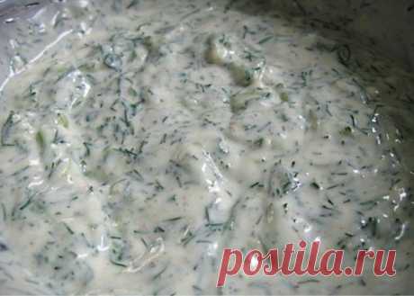 СОУС ИЗ ЙОГУРТА
