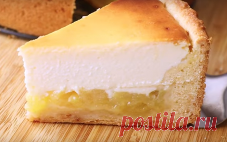 Быстрый пирог с творогом и яблоками - Вкус жизни - медиаплатформа МирТесен