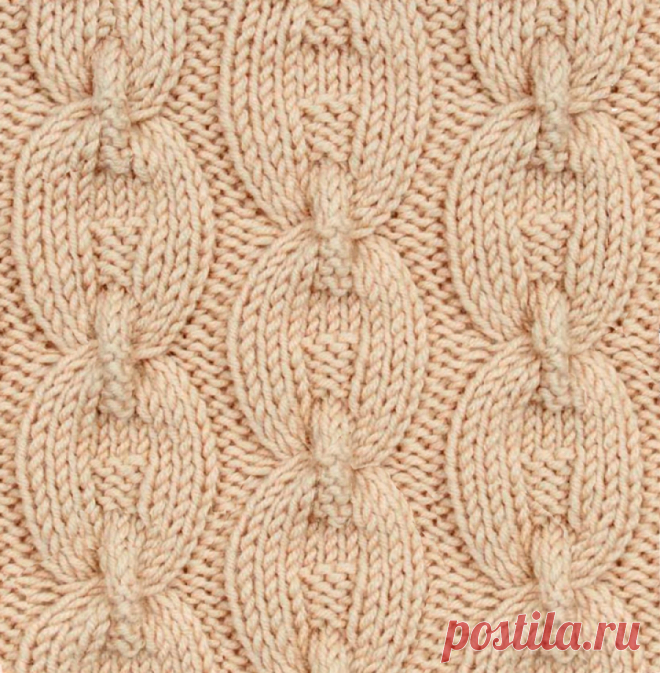 Узор косы спицами 67 - SHPULYA.com