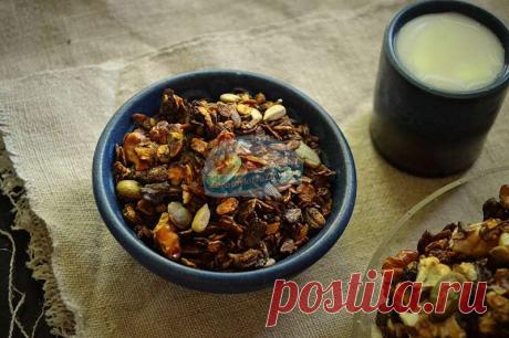 Гранола в домашних условиях. Как приготовить? Пошаговый рецепт с фото