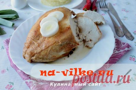 Куриная грудка запеченная в рукаве в духовке – рецепт с фото