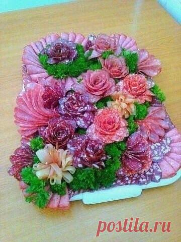 Колбасная клумба ;)