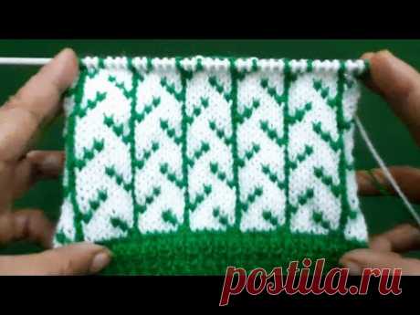 Two colour sweater design #sweaterknittingpattern #handmade #Hindi #all  project