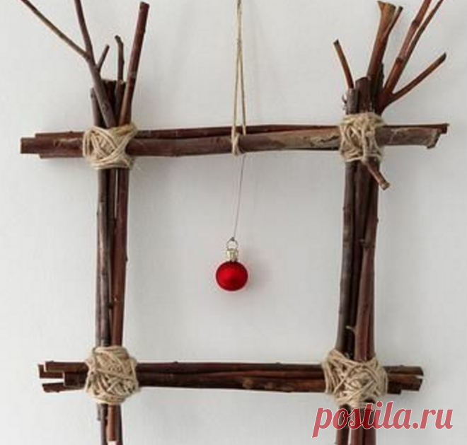 Новогодний эко-декор, или Все в лес! - Ярмарка Мастеров - ручная работа, handmade