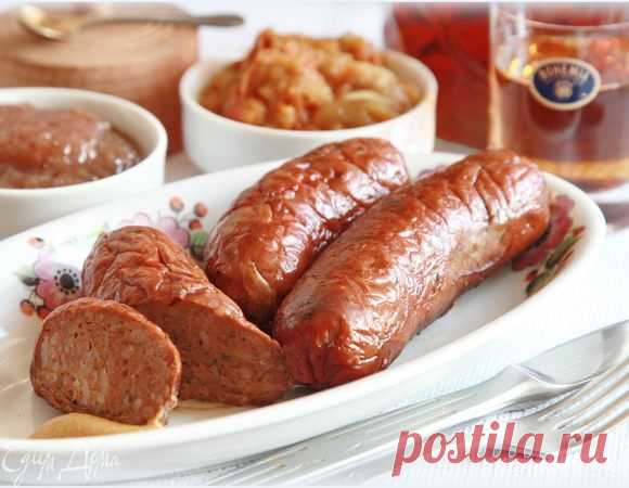 Печеночные колбаски с рисом. Ингредиенты: кишки, куриная печень, свиной фарш | Официальный сайт кулинарных рецептов Юлии Высоцкой