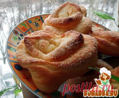 Рецепт: Булочки "Сердечки"