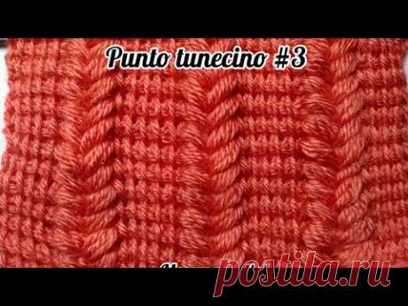 COMO TEJER PUNTO TUNECINO #3 EN VIVO