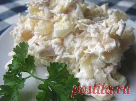 Рецепт - Салат «Балерина». Как приготовить в домашних условиях быстро и вкусно. Фото рецепта