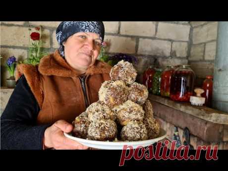 Десерт из Сухофруктов Без Добавления Муки и Сахара