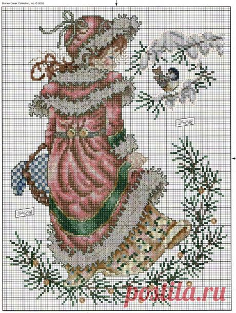 Новогодняя вышивка