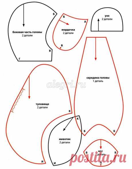 Мягкая игрушка обезьянка своими руками выкройки