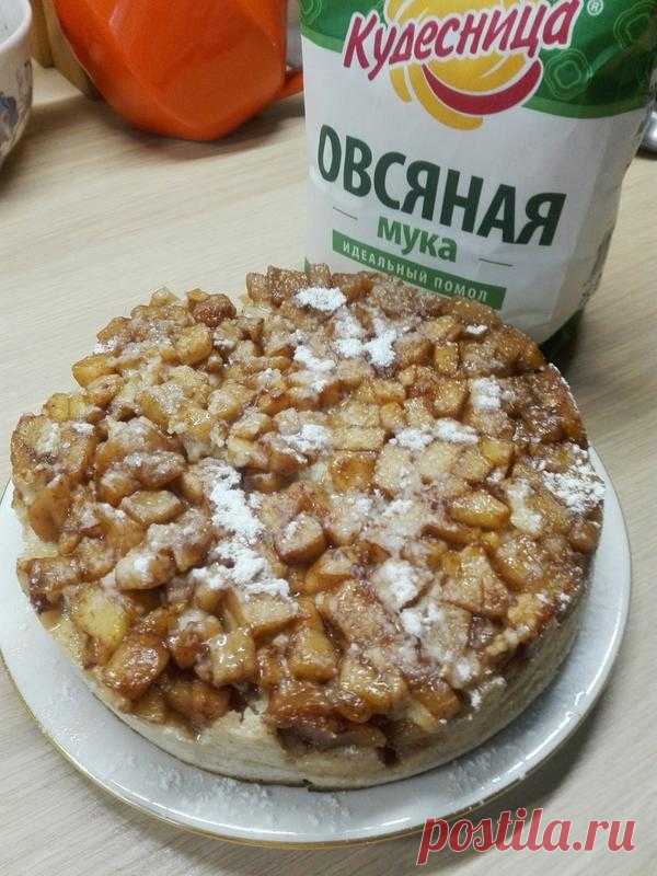 Творожно-яблочная запеканка