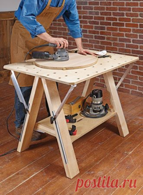 Multifunctional Worktable | Woodsmith Plans