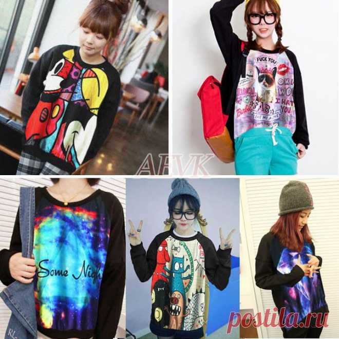 hoodie green Picture - More Detailed Picture about New 2014 Women Hoody Japan Style Long Sleeve Carton Graffiti Print Sweatshirt Hoodies b7 SV007492 Picture in Hoodies & Sweatshirts from Aliexpress VK | Aliexpress.com | Alibaba Group