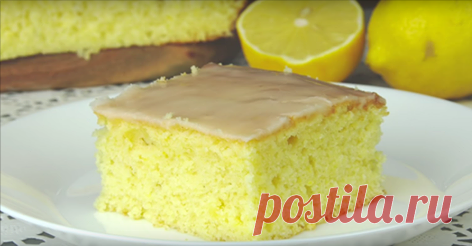 Самый нежный и самый лимонный пирог Пирог получается очень нежный с насыщенным вкусом лимона. Пахнет невероятно вкусно и соберет ваших близких за столом задолго до того, как будет готов. 😍👍