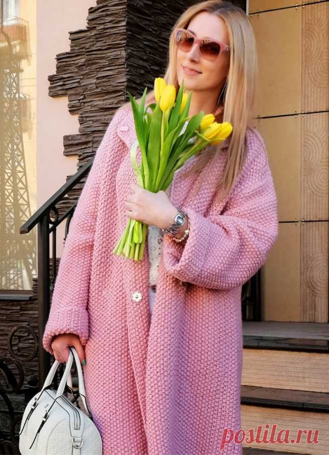 ТОП ИДЕЙ: модные вязаные пальто 2018-2019, вязаное пальто спицами - фото, фасоны, тренды, новые модели | topidej.ru