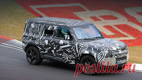 Раскрыты спецификации нового внедорожника Land Rover Defender Ушлые ребята с форума Disco4.com сфотографировали на телефон слайды с внутренней презентации «второго» Дефендера. Раскрылось практически всё: сроки