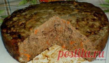 Пирог из печени Вкусно до безобразия!