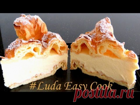 Пирог КАРПАТКА Польский торт - Custard Pie Karpatka KARPATKA - Bánh Su Kem Khổng Lồ hybrid desserts - YouTube