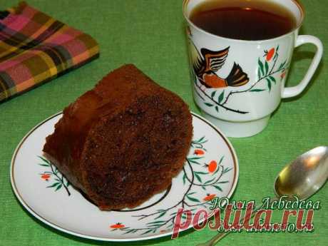 Кофейно-шоколадный воздушный кекс