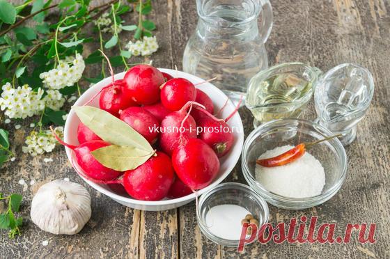Маринованный редис » Вкусно и просто. Кулинарные рецепты с фото и видео