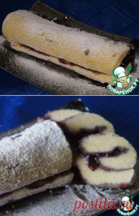 Рулет с джемом от Джейми Оливера - кулинарный рецепт