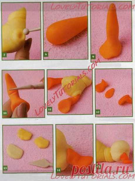 утенок - Страница 4 - Мастер-классы по украшению тортов Cake Decorating Tutorials (How To's) Tortas Paso a Paso