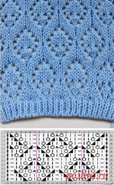 КРАСИВЫЕ УЗОРЫ СПИЦАМИ, ЧАСТЬ 5 + СХЕМЫ УЗОРОВ | Копилка узоров (Вязание спицами) | Дзен