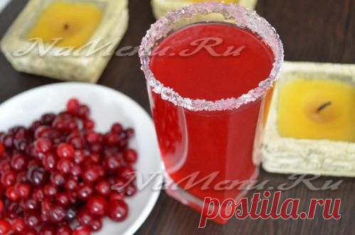 Клюквенный морс