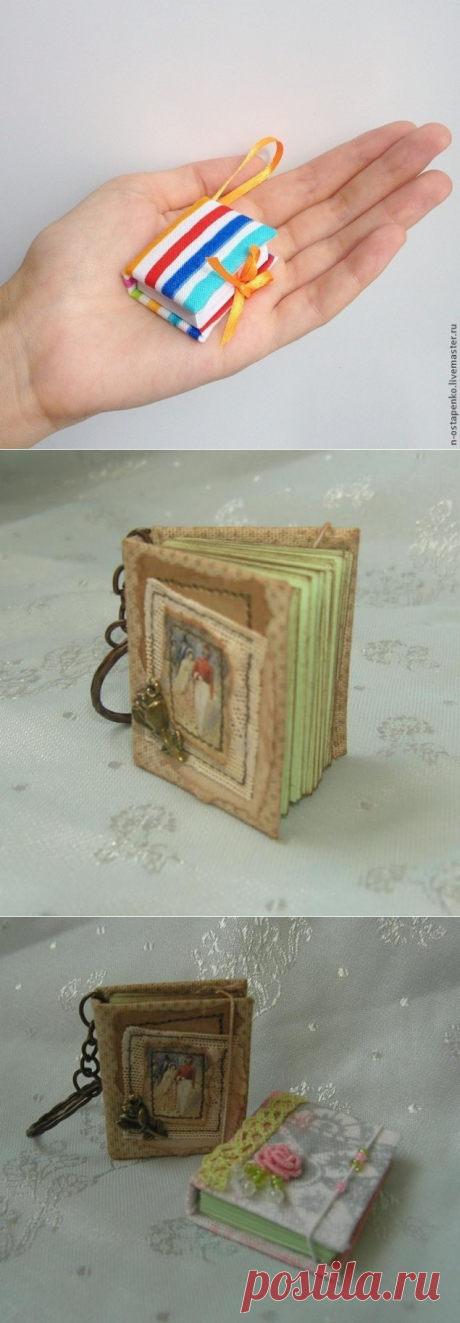 Мастер-класс: Брелок-блокнот - Ярмарка Мастеров - ручная работа, handmade