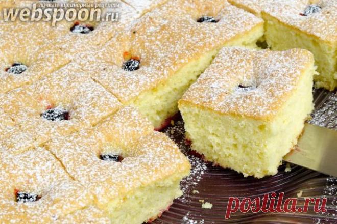 Сливовый пирог рецепт с фото на Webspoon.ru