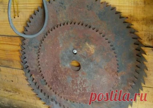 Не выбрасывайте старый пильный диск, сделайте из него крутой садово-огородный инструмент | Сделай сам | Яндекс Дзен