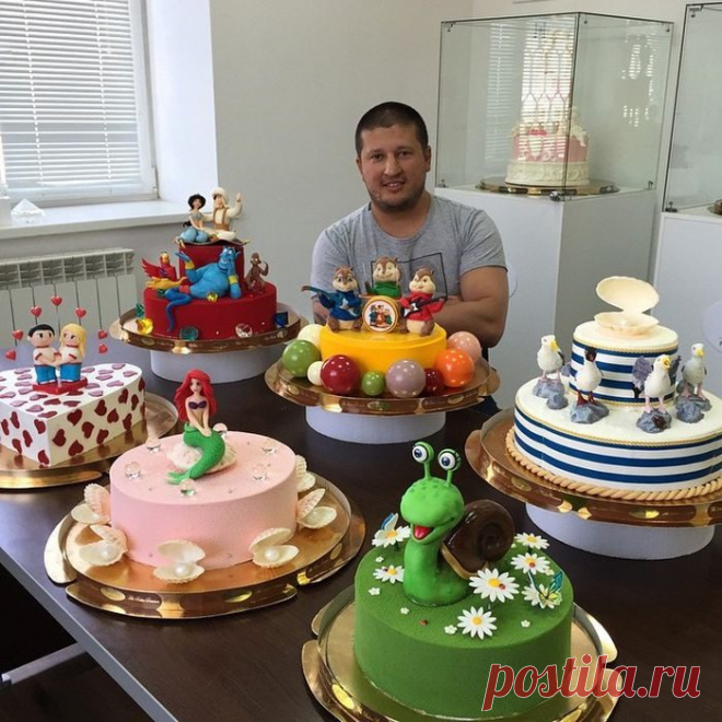 Умопомрачительные торты Рената Агзамова