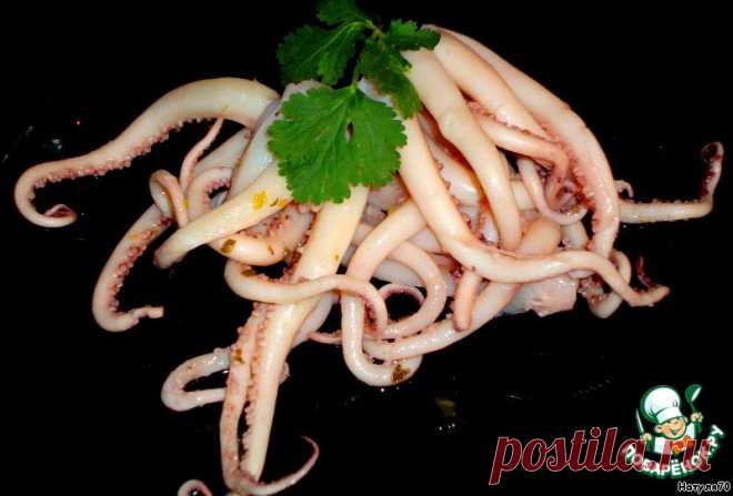 Щупальца кальмаров маринованные - кулинарный рецепт
