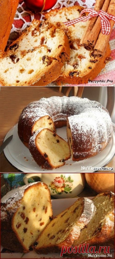 Рецепты вкуснейших кексов ·