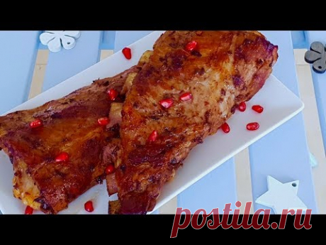 НИКТО НЕ ВЕРИТ, что все это приготовлено в домашних условиях! ! СВИНЫЕ РЕБРЫШКИ В ДУХОВКЕ .