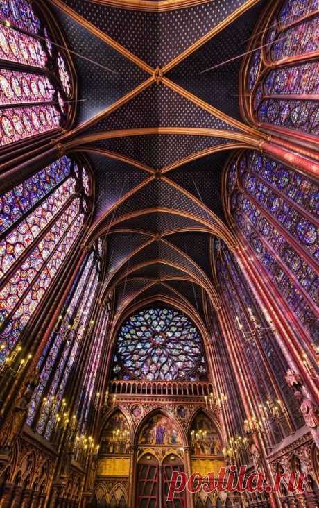“Sainte Chapelle, Paris ”  |  Pinterest