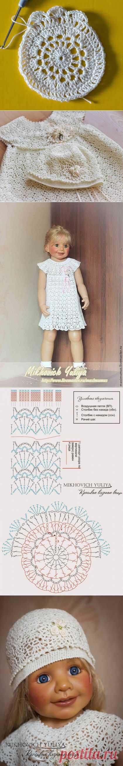 Knit & Crochet КРАСИВЫЕ ВЯЗАНЫЕ ВЕЩИ: Шапочка крючком. Мастер-класс.