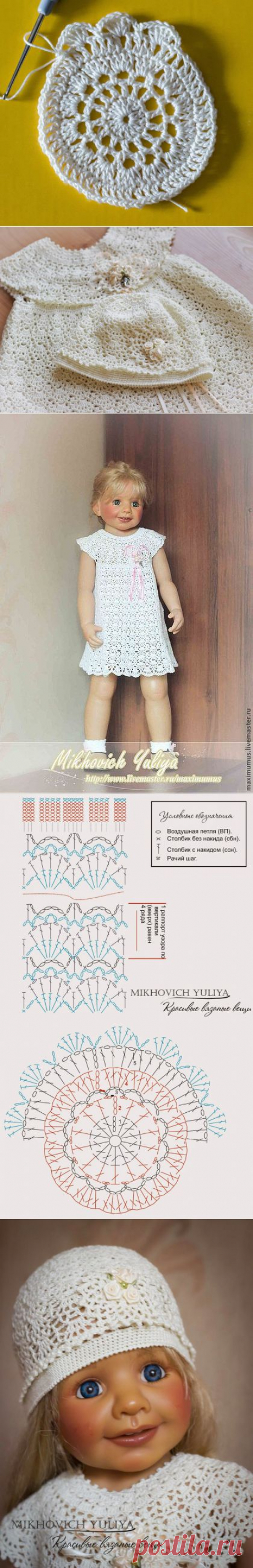 Knit &amp; Crochet КРАСИВЫЕ ВЯЗАНЫЕ ВЕЩИ: Шапочка крючком. Мастер-класс.