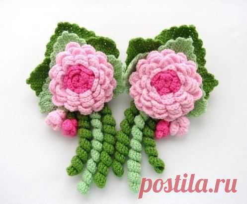 Красивые цветы крючком
http://vvvision.ru/krasivye-cvety-kryuchkom/