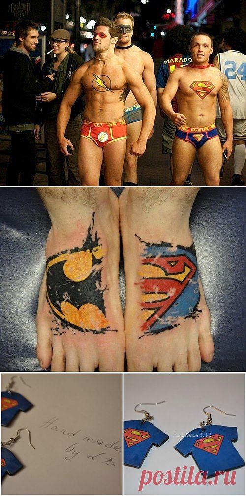 Раз уж у нас сегодня день супергероев... / Креатив / Модный сайт о стильной переделке одежды и интерьера