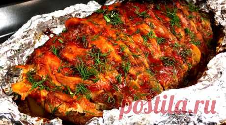 Главное горячее блюдо на праздничный стол - мясо "Книжка" - Коллекция замечательных рецептов