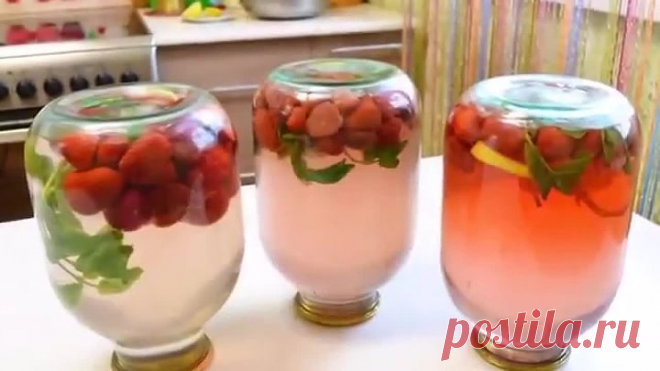 Хит сезона клубничный мохито!