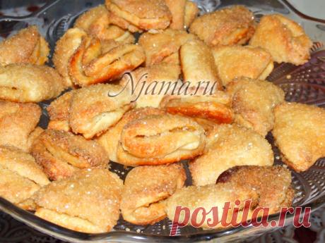 Творожное печенье