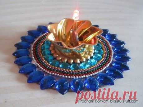 DIY - How to recycle old CDs into beautiful candle holder | Best out of waste - YouTube