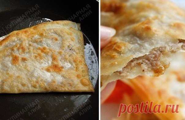 Очень быстрые и невероятно вкусные ленивые чебуреки Могу готовить хоть каждый день!