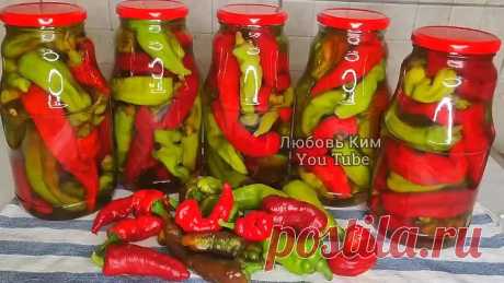 🌶🥗Самый ВКУСНЫЙ ПЕРЕЦ На Зиму💯 БЫСТРЫЙ И Легкий Рецепт